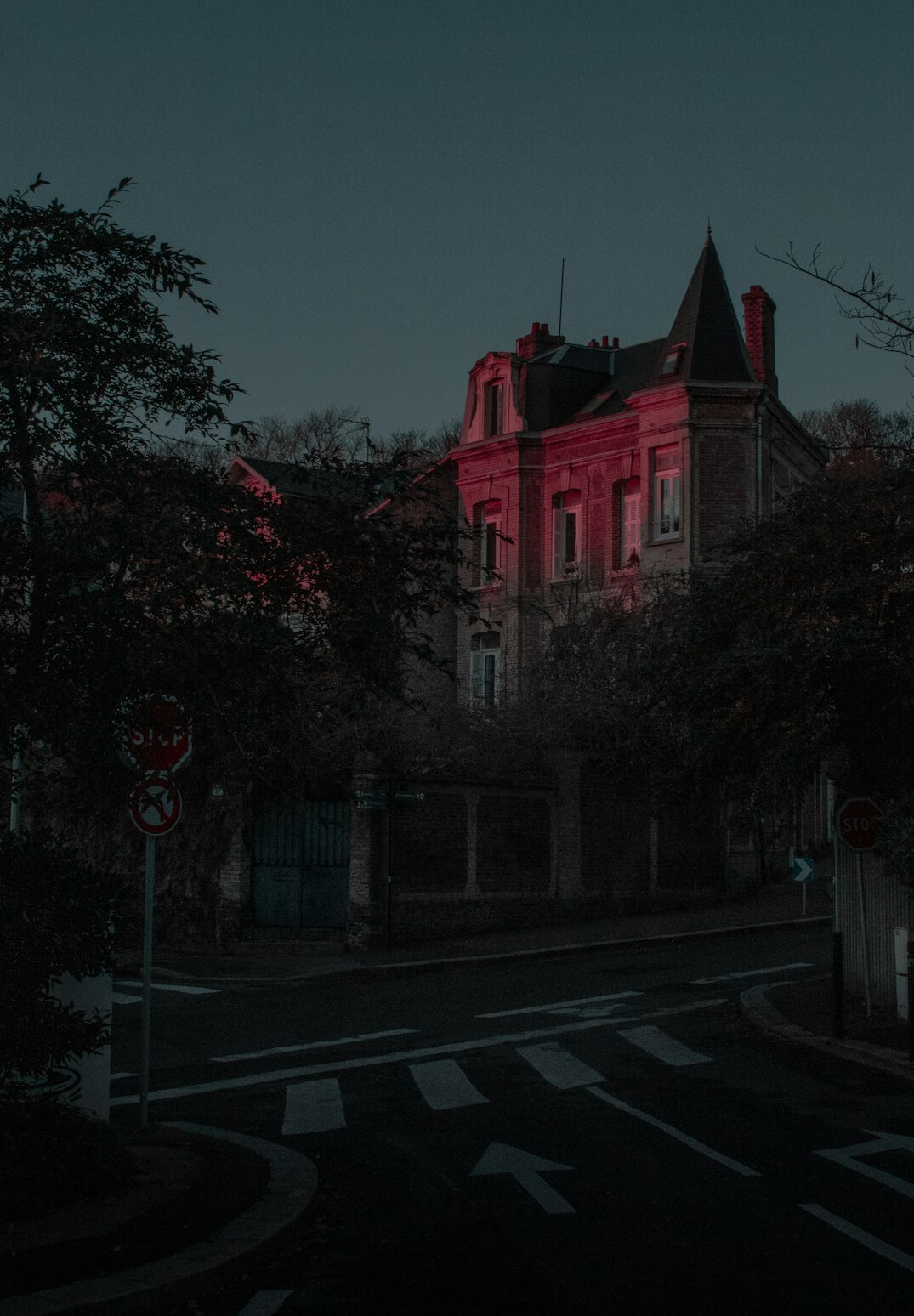 french house exterior